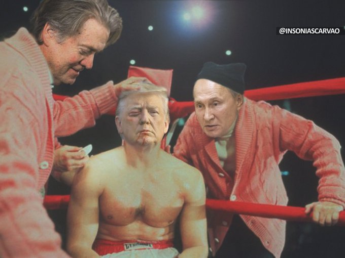 Нет времени объяснять: Дональд Трамп запостил фотку с телом Рокки