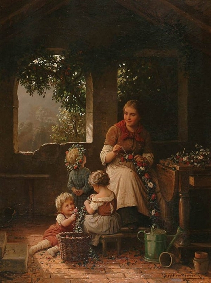 Художник Johann Georg Meyer von Bremen (1813-1886)