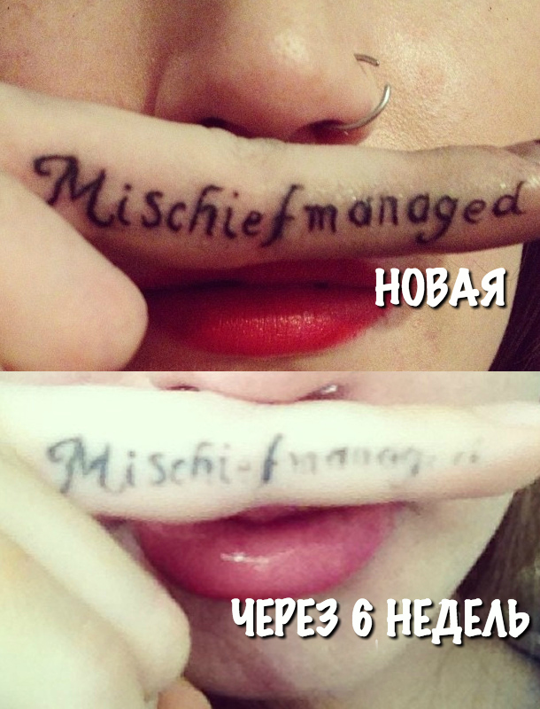 Было — стало: как стареют татуировки