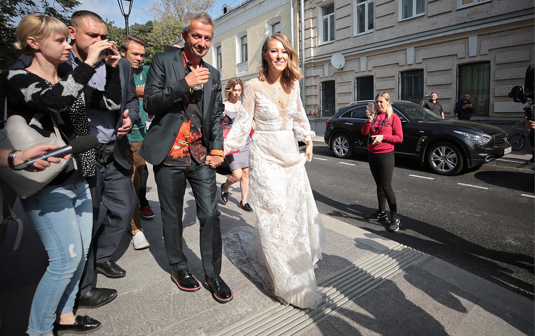 Свадьба Ксении Собчак и Богомолова