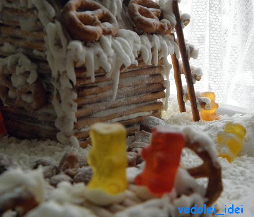 Новогодне-рождественский домик без выпечки. Какая прелесть! Новогодне-рождественский домик без выпечки. Какая прелесть!