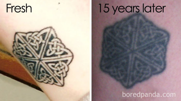 Aged Tattoo