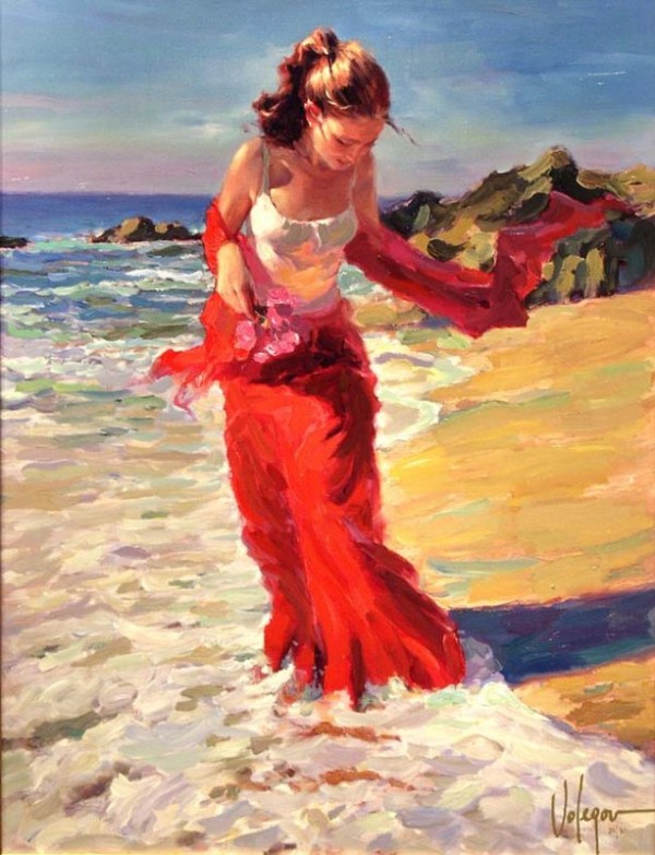 Светлые картины Владимира Волегова