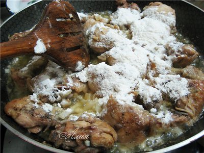 Гедлибже (курица в сметане по-кабардински) Гедлибже (курица в сметане по-кабардински)