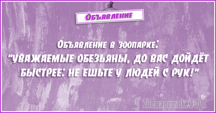 Анекдоты - объявления. 50 самых убойных объявлений Анекдоты - объявления. 50 самых убойных объявлений