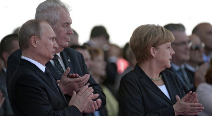 Путин Земан