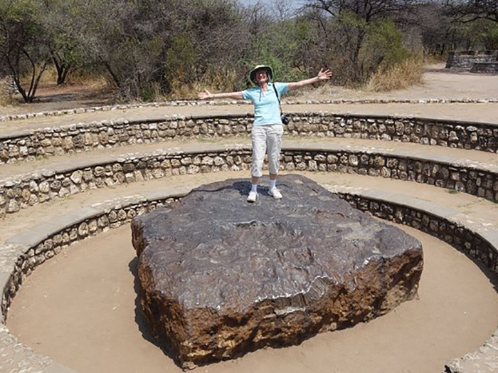Как выглядит самый крупный метеорит, упавший на Землю
