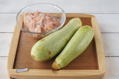 Кабачки с фаршем Кабачки с фаршем