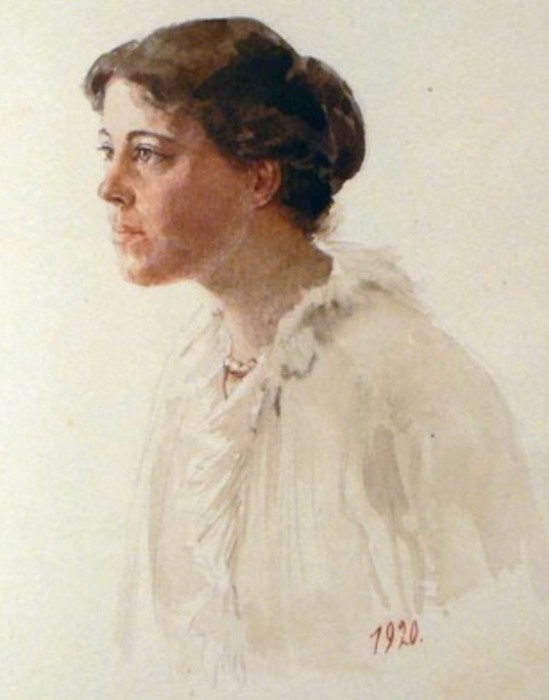 О. Куликовская-Романова. Автопортрет, 1920 | Фото: artchive.ru О. Куликовская-Романова. Автопортрет, 1920 | Фото: artchive.ru