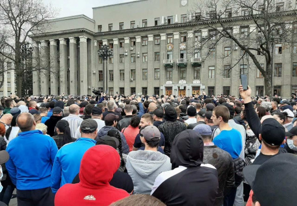 В Северной Осетии проходят протесты против режима самоизоляции