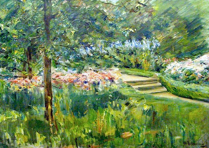 + Garden in Wannsee. 1923 (700x496, 534Kb)