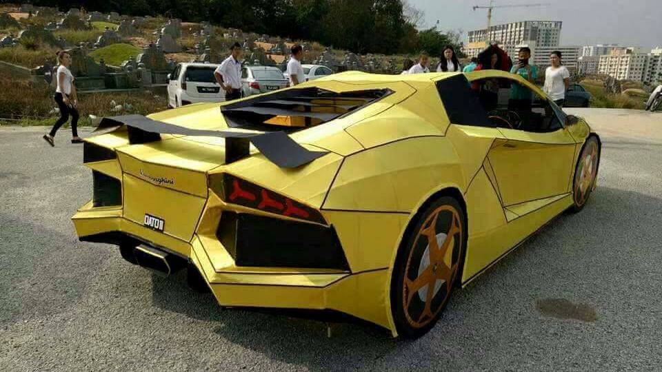 Тайванец сделал копию Lamborghini, чтобы отправить ее на тот свет