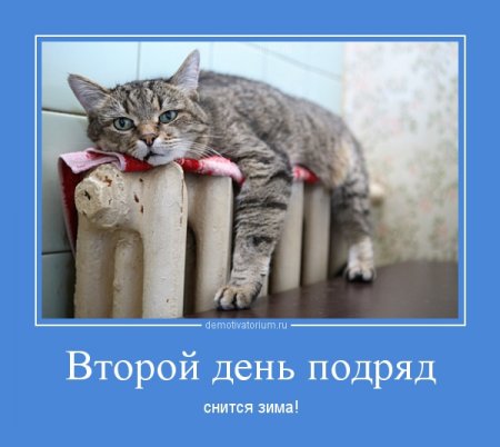 Прикольные мотиваторы - Зима наступила!