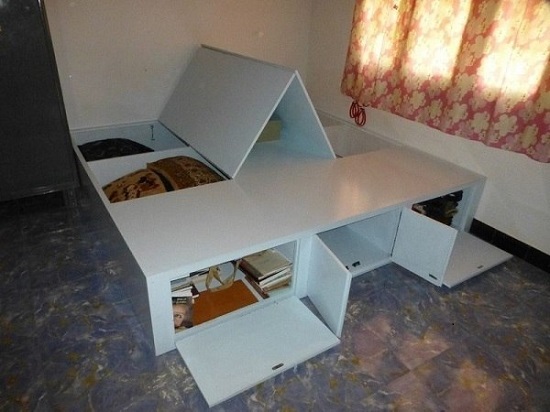 кровать с ящиками