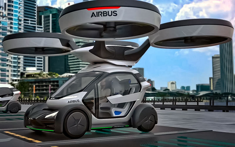 Полностью электрический Pop.Up совместной разработки Airbus и ItalDesign подразумевает создание некой обслуживающей владельцев инфраструктуры. Владелец покупает только капсулу, а модули для земли или воздуха следует заказывать — их доставят в заряженном виде. Реализация такого плана требует сумасшедших вложений, поэтому проект скорее концептуальный, чем практический. Pop.Up совместной разработки Airbus и ItalDesign