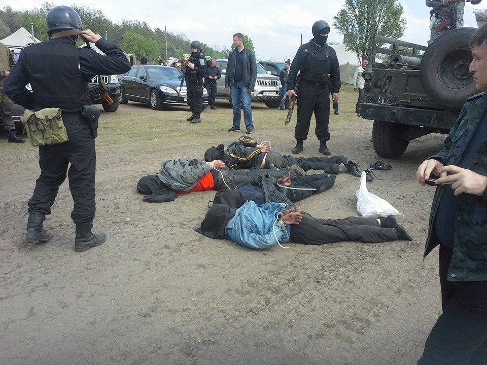 Жертвы бандеровцев в Славянске