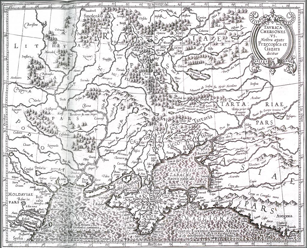 Карта 1630 года