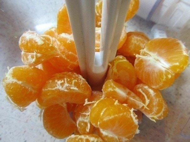 Вкуснейшее мандариновое мороженое Вкуснейшее мандариновое мороженое