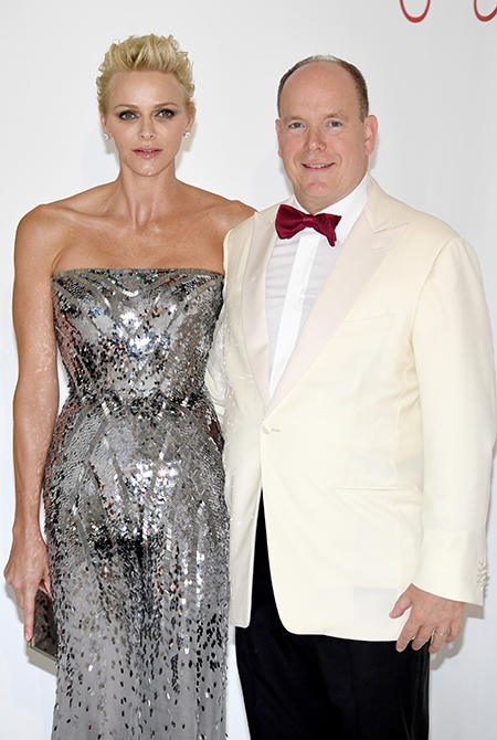 Княгиня Шарлен и князь Альбер II