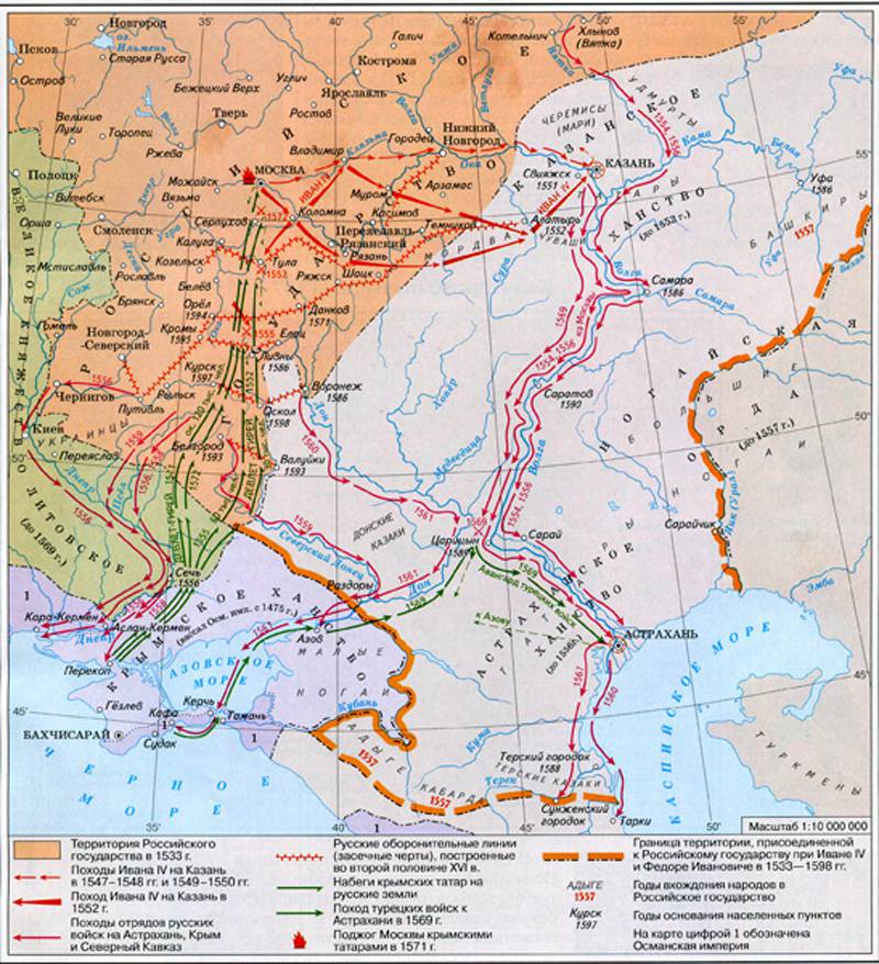 Астраханская экспедиция. Первое военное столкновение России и Турции
