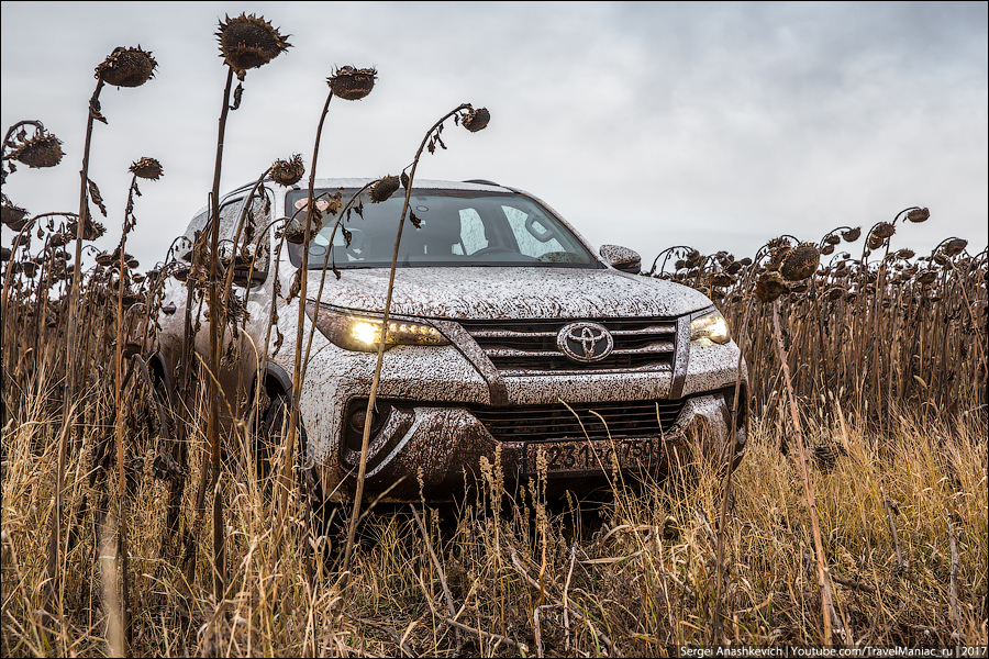 Тест-драйв Toyota Fortuner Тест-драйв Toyota Fortuner
