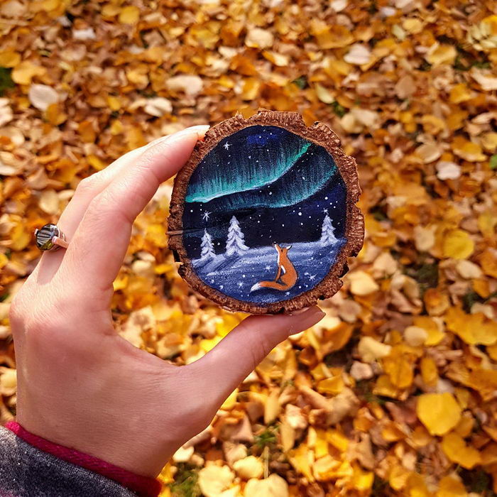 Рисунки на деревянных спилах Forest Design Рисунки на деревянных спилах Forest Design