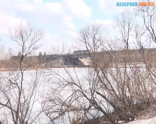 Проблем с паводком в городе Назарово не ожидается