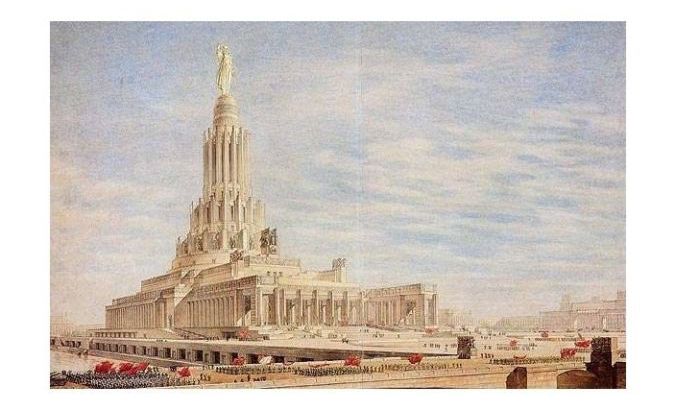 Нереализованные проекты советской Москвы (15 фото)