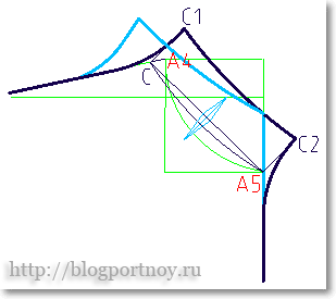 Воротник стойка цельнокроеный