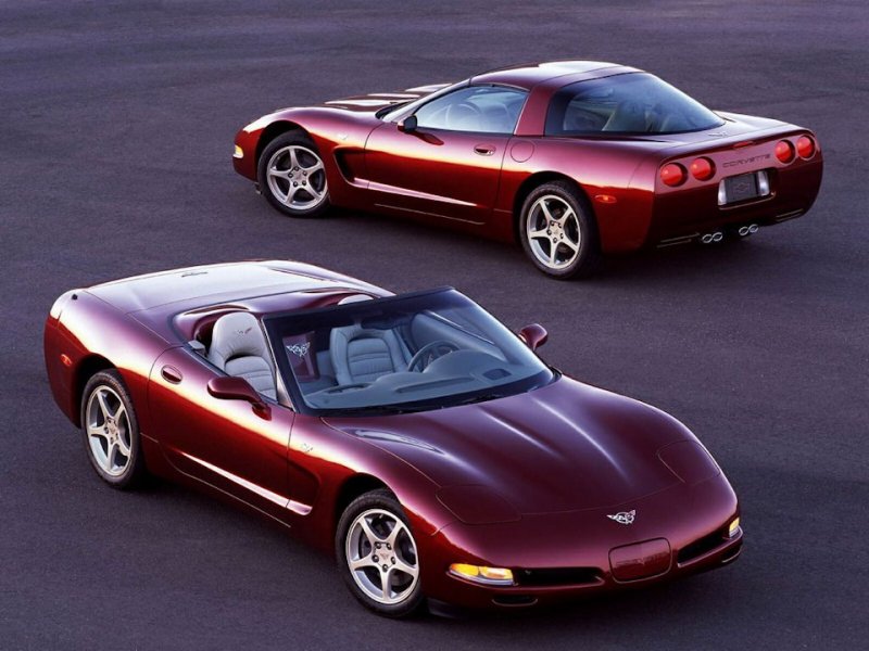 Пятое поколение 1997-2004 годы (С5). chevrolet, corvette, спорткар