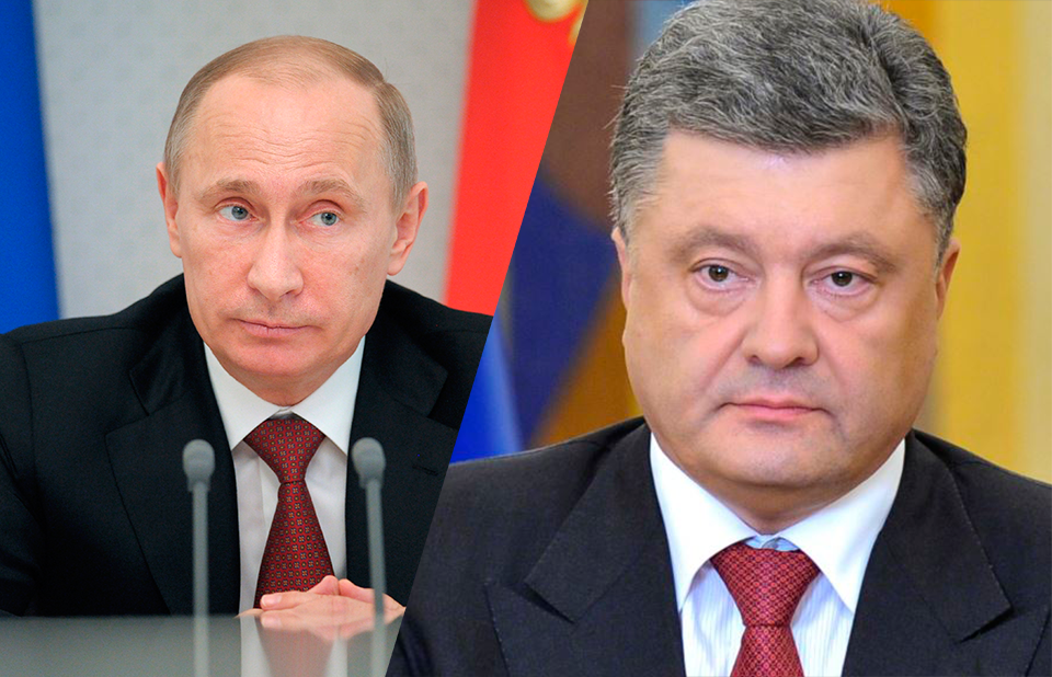Состоялся телефонный разговор Путина и Порошенко Состоялся телефонный разговор Путина и Порошенко