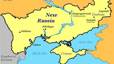Новороссия может появиться на карте мира