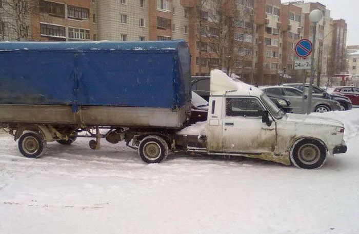 Автомобильный юмор (43 фото) Автомобильный юмор (43 фото)