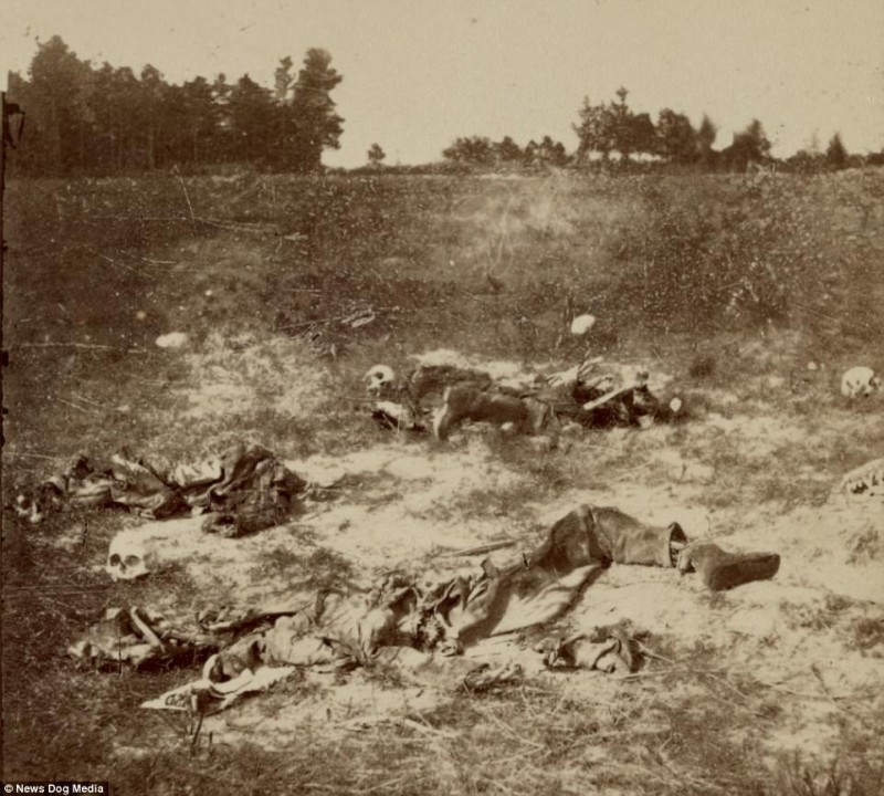 Ужасающие фотографии жертв самой кровопролитной войны в истории США Ужасные фотографии