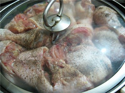 Гедлибже (курица в сметане по-кабардински) Гедлибже (курица в сметане по-кабардински)