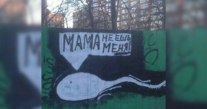 Согласитесь, зеленый забор в Ялте