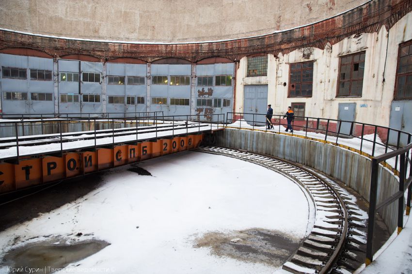 Тверь, депо, поезд