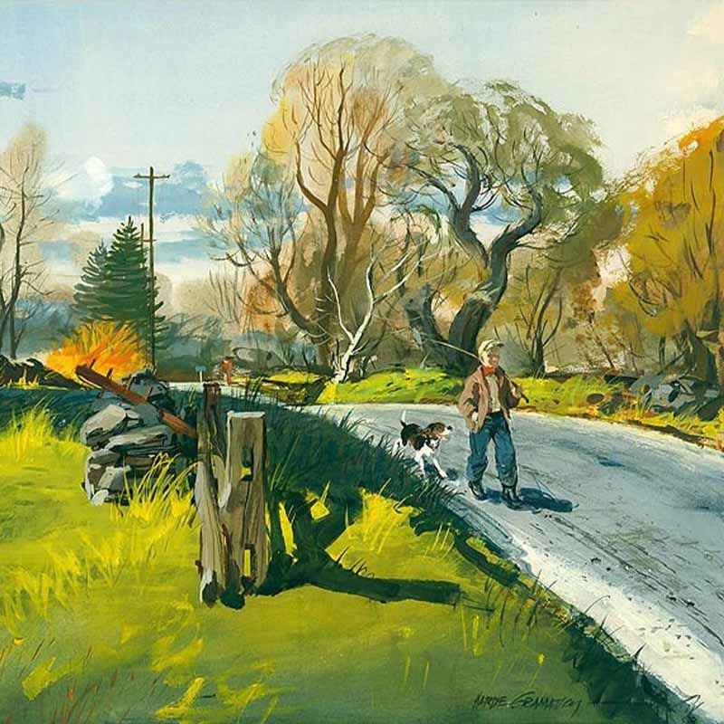 Акварелист Hardie Gramatky (1907 — 1979)