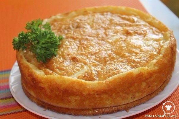 пирог с мясной начинкой