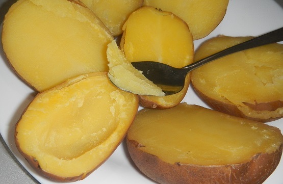 лодочки из картофеля фото