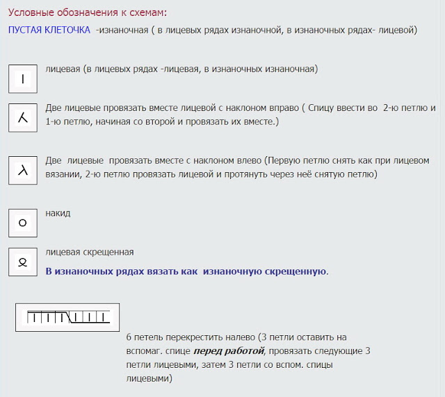 Красивые японские узоры спицами 6