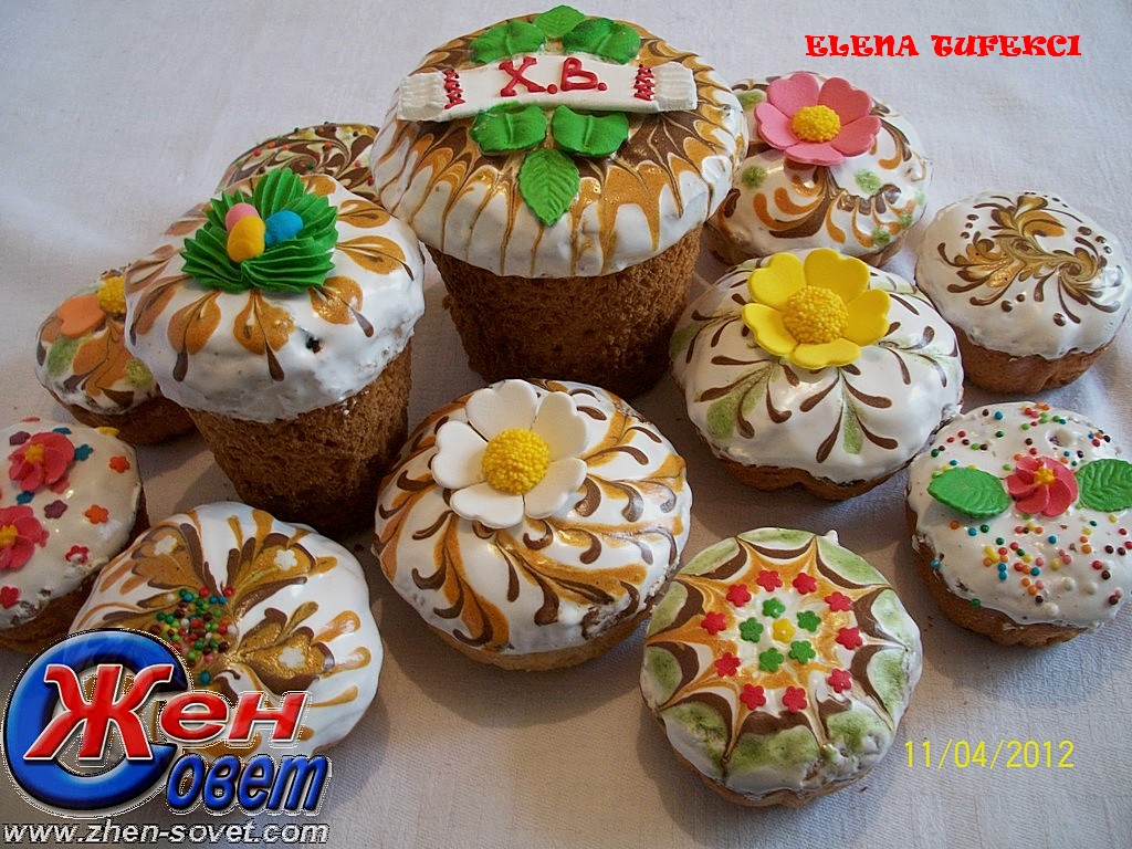 Украшение для куличей своими руками Украшение для куличей своими руками
