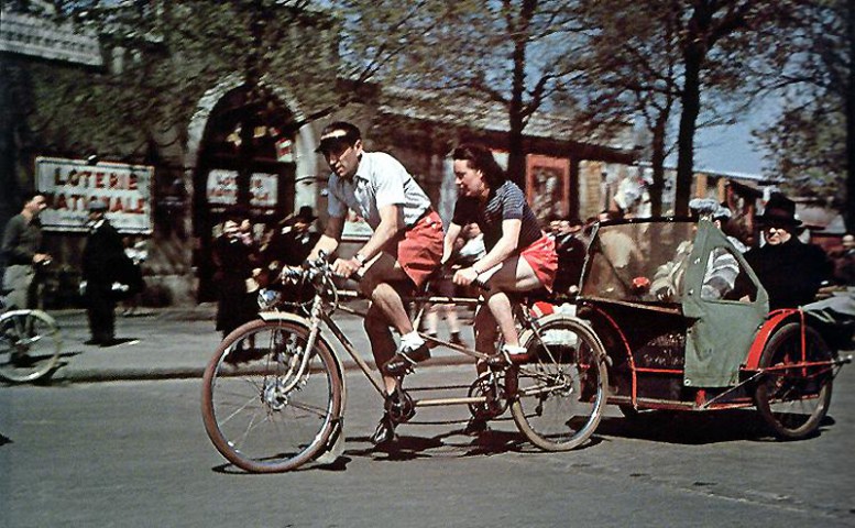 «Париж в оккупации 1941-44г». (Такая разная война. 48 фото)