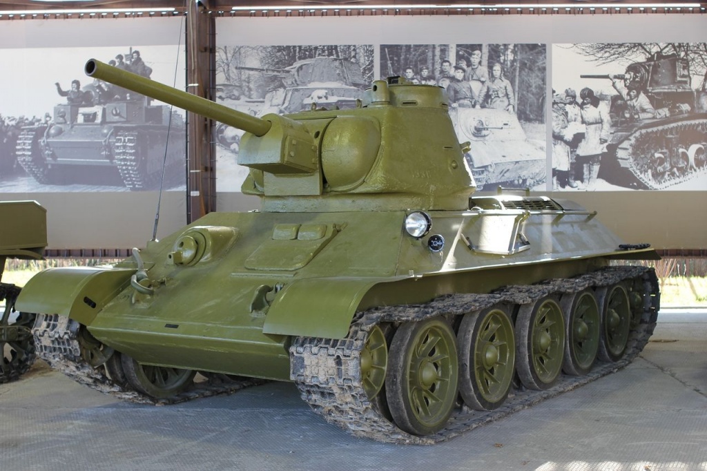 Единственный сохранившийся танк Т-34-76