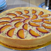 Пирог с рикоттой, шоколадом и сливами. Видео