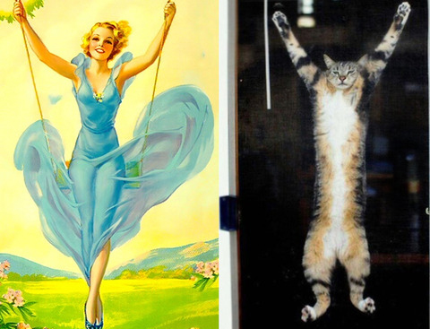 Арт-проект «Cats That Look Like Pin Up Girls» Арт-проект «Cats That Look Like Pin Up Girls»
