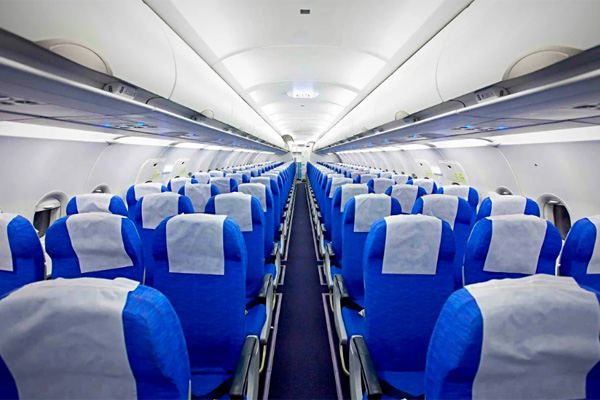 Airbus салон воздух