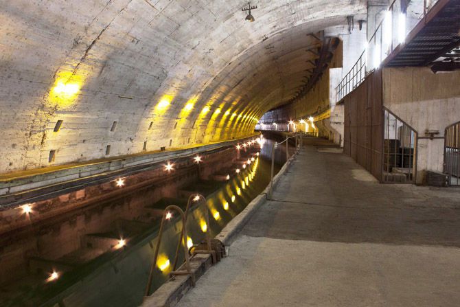 «Объект 825ГТС»: секретная подземная база советских субмарин ссср, строительство, секрет, крым