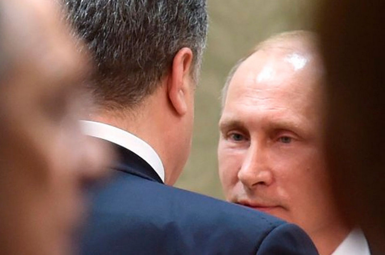 Путин и Порошенко