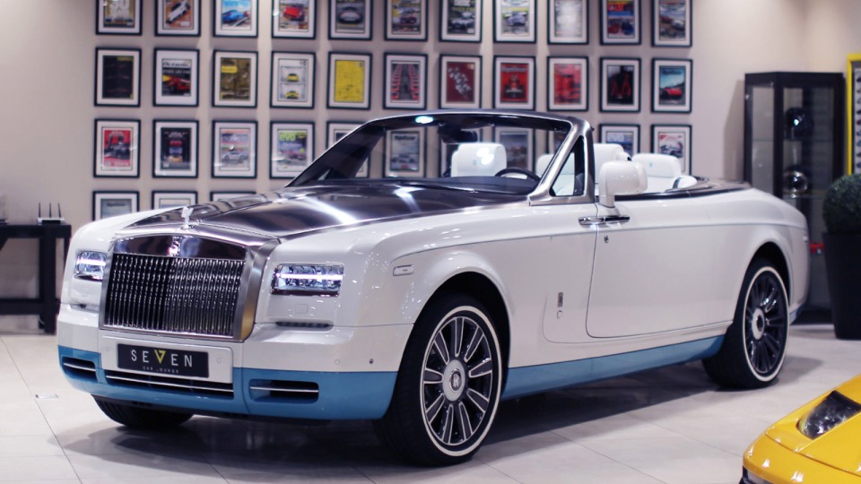 На продажу выставлен последний кабриолет Rolls-Royce Phantom